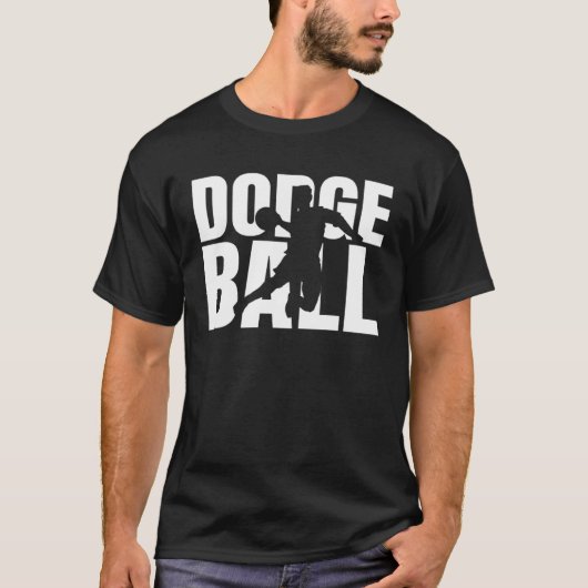Dodgeball Player Dodge Ball T-shirt (Voorkant)