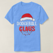 Dodgeball Santa Claus kerstwedstrijd Costume T T-shirt (Design voorkant)
