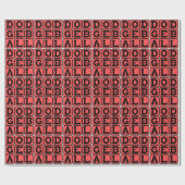 Dodgeball, Schoolyard Sport Cadeaupapier (Vlak)