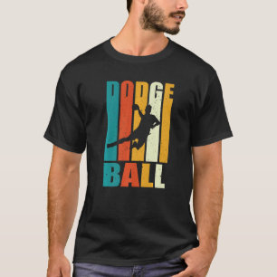 Dodgeball Speler Retro Kleding Dodge Ball T-shirt