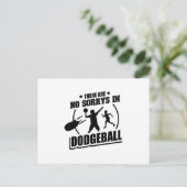 Dodgeball-speler | Team Trainer Sport Gifts Briefkaart (Staand voorkant)