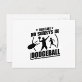 Dodgeball-speler | Team Trainer Sport Gifts Briefkaart (Voorkant / Achterkant)