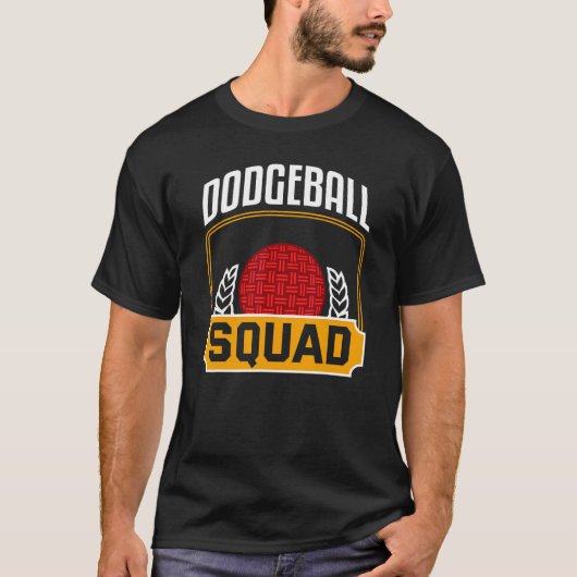 Dodgeball Squad Shirt Funny Dodgeball Team Dodgeba (Voorkant)