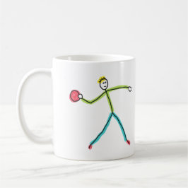 Dodgeball Stickman Koffiemok