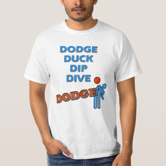 Dodgeball T-shirt (Voorkant)