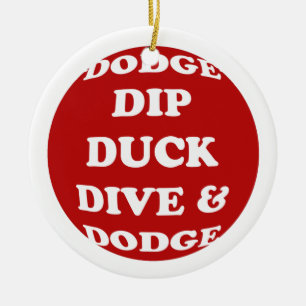DODGEBALL-versiering Keramisch Ornament