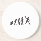 Dodgeball Zandsteen Onderzetter (Voorkant)