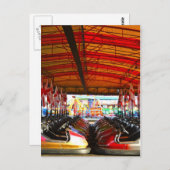 Dodgem Bumper Cars Briefkaart (Voorkant / Achterkant)