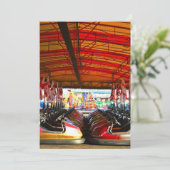 Dodgem Bumper Cars-uitvindingen Kaart (Staand voorkant)