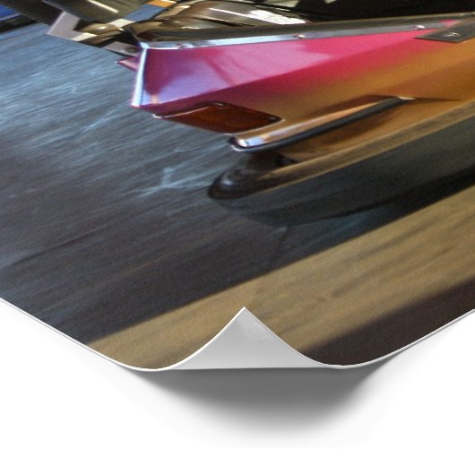 Dodgem Cars bij Funfair Print (Hoek)