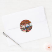Dodgem Cars Funfair Ride Stickers (Envelop)