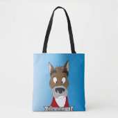 Dodger The Dog Tote Bag (Voorkant)