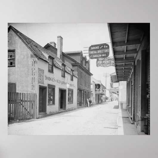 Dodge's Old Curiosity Shop (St. George Street) Poster (Voorkant)