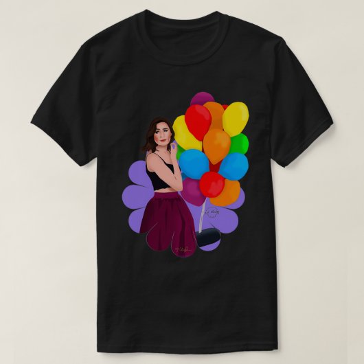 Dodie ClarkDoddleoddle Balloons T-shirt (Design voorkant)