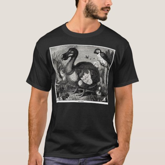Dodo Antiek Print T-shirt (Voorkant)