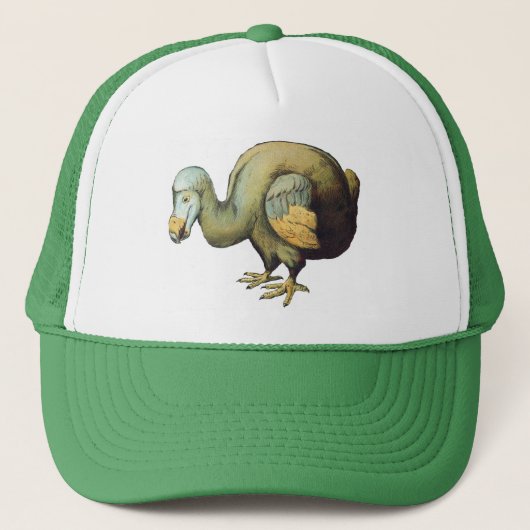 Dodo Antiek Print Trucker Pet (Voorkant)