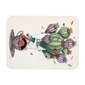 Dodo-ballon met libellen magneet (Horizontaal)