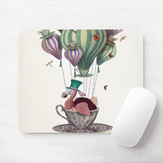 Dodo-ballon met libellen muismat (Met muis)