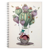 Dodo-ballon met libellen notitieboek (Voorkant)