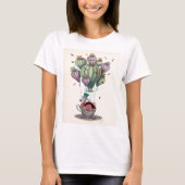 Dodo-ballon met libellen t-shirt (Voorkant)