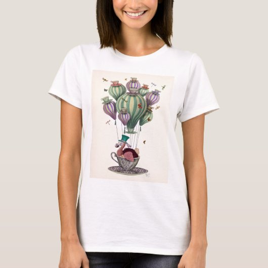 Dodo-ballon met libellen t-shirt (Voorkant)