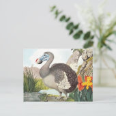  Dodo Bird Art Briefkaart (Staand voorkant)