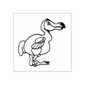 Dodo Bird Cartoon Rubberstempel (Afrduk)