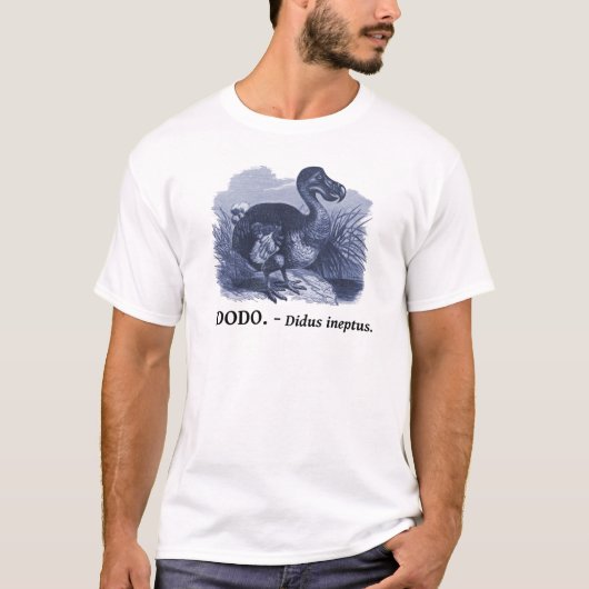 Dodo Bird (Didus ineptus) T-shirt (Voorkant)