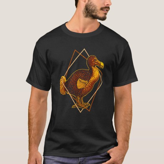 Dodo Bird Extinct Prehistoric Animal Mauritius Col T-shirt (Voorkant)
