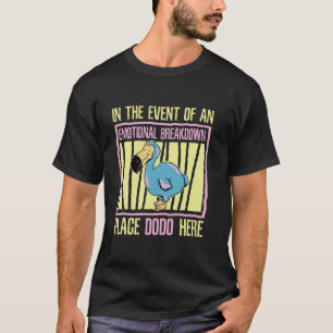 Dodo Bird Funny Mauritius Dieren Huisdier T-shirt