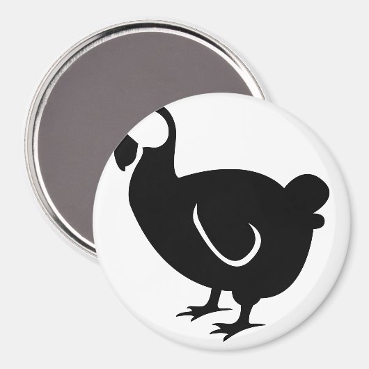 Dodo Bird Magneet (Voorkant / Achterkant)