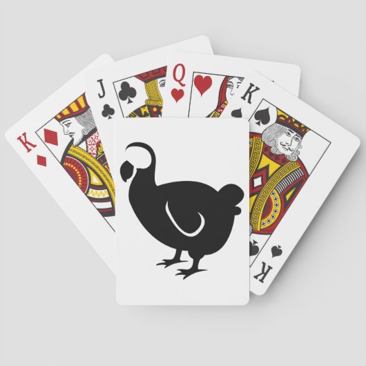 Dodo Bird Pokerkaarten (Achterkant)