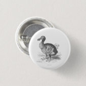 Dodo Bird Ronde Button 3,2 Cm (Voorkant /achterkant)