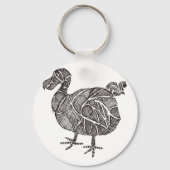 Dodo Bird Sleutelhanger (Voorkant)