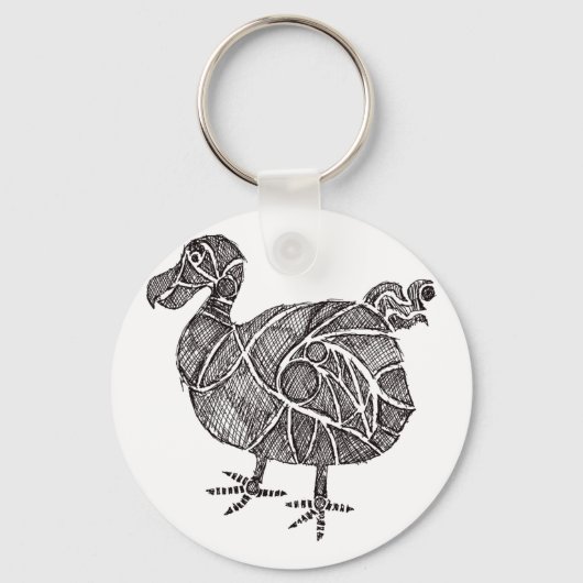 Dodo Bird Sleutelhanger (Voorkant)