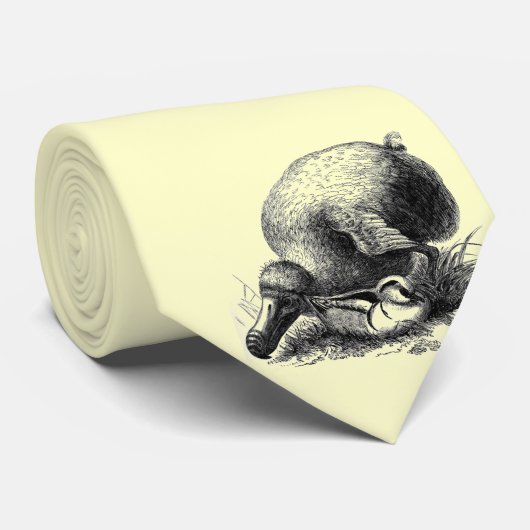 Dodo Bird Stropdas (Opgerold)