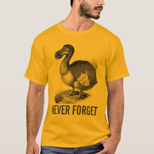 Dodo Bird vergeet nooit shirt
