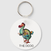 Dodo Button Sleutelhanger (Voorkant)