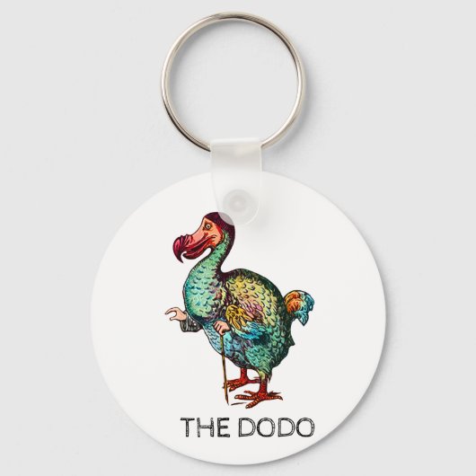 Dodo Button Sleutelhanger (Voorkant)