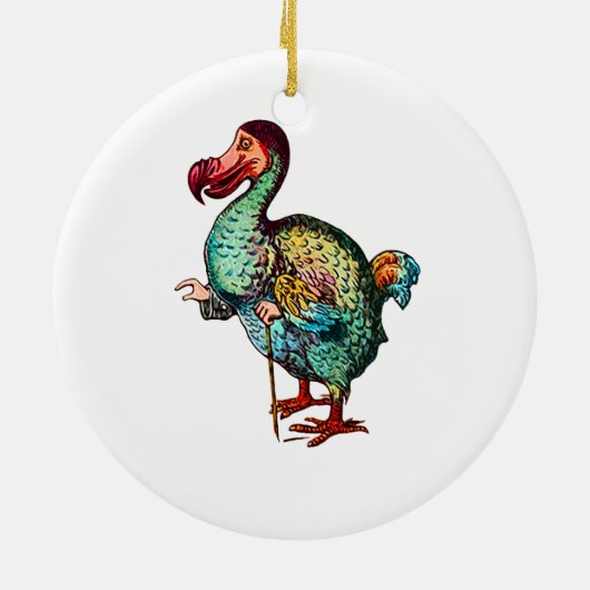 Dodo Ceramic Ornament (Achterkant)