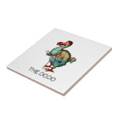 Dodo Ceramic Tile Tegeltje (Zijkant)