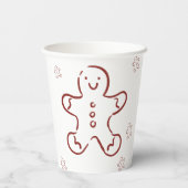 Dodo Craft Studio Schattig Kerstmuts Kerstmis. Papieren Bekers (Achterkant)