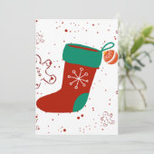 Dodo Craft Studio Schattige Kerstmuts Kerstmis. Kaart (Staand voorkant)