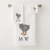Dodo Design Monogram Bad Handdoek (Insitu)