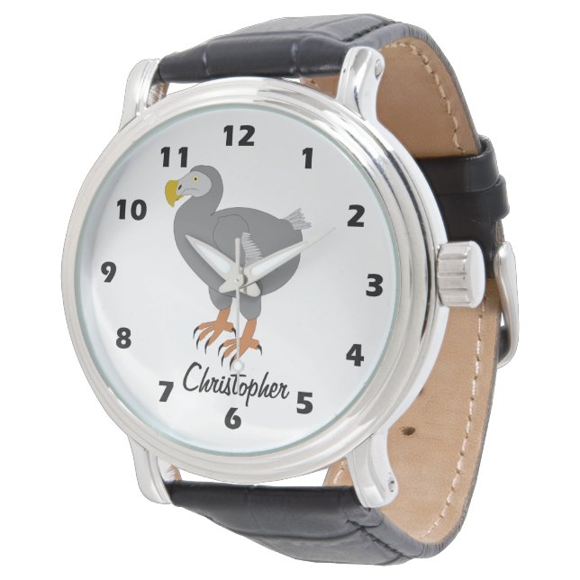 Dodo Design Persoonlijk Horloge (Gekanteld)