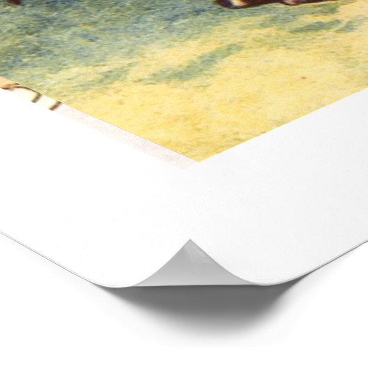 Dodo Fightless Bird Alice in Wonderland Poster (Hoek)