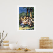 Dodo Fightless Bird Alice in Wonderland Poster (Keuken)