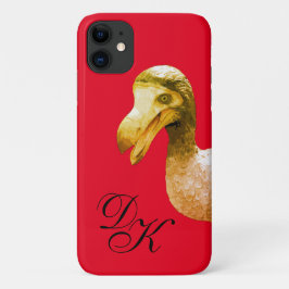 Dodo gepersonaliseerde monogram iPhone 11 hoezen