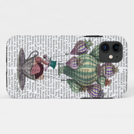 Dodo in Teacup Case-Mate iPhone Case (Achterkant (horizontaal))