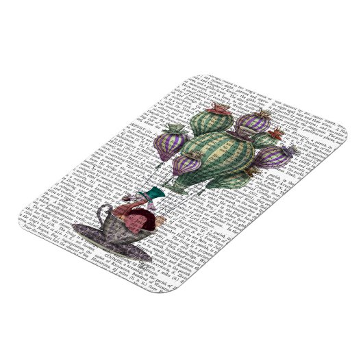 Dodo in Teacup Magneet (Linkerzijde)